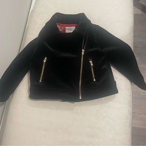 Genuine Kids Black Velvet Jacket size 2T